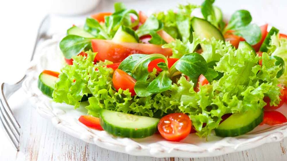 barazki fresko entsalada pisua galtzeko